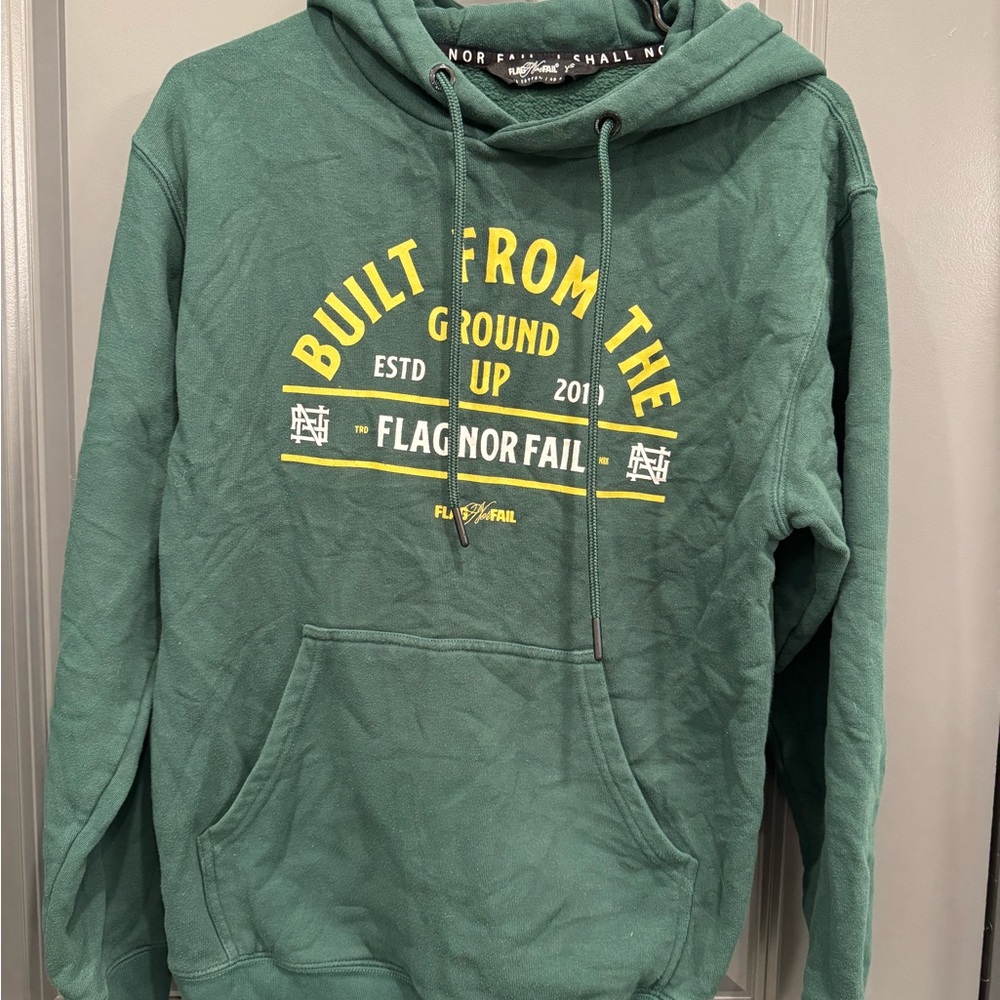 Flag Nor Fail Green Hoodie